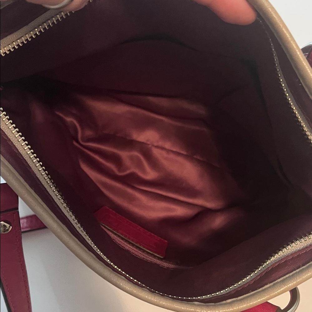Coach Daisy Spectator Mia F23911 Crossbody Tote Bag in Purple & Pink Leather - Picture 10 of 15